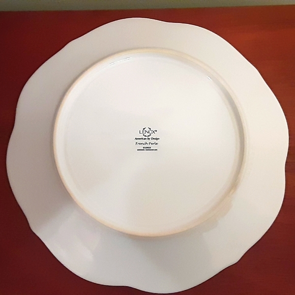 Lenox French Perle (white) Dinner Plate - Picture 2 of 4